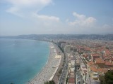 Cote d'Azur: A week's holiday on the French Riviera, based in Nice, including trips to Cannes, Juan-les-Pins, Eze, Ventimiglia and Monaco.
