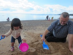 Devon August 2014: August bank holiday weekend down in Devon to visit Dad.