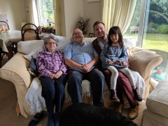 Devon June 2018: Weekend trip to Devon to see Dad's new house and coincide with Vera visiting.